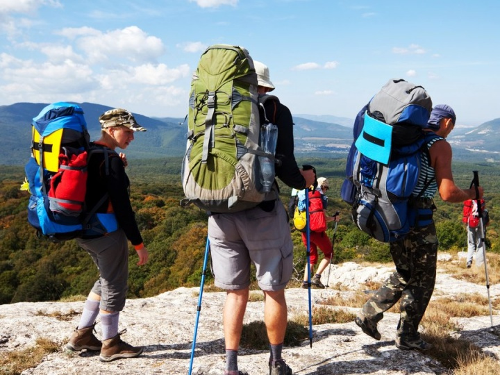 Athlètes de loisirs et professionnels, touristes